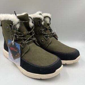 NEW Khombu Women’s Size 9 Betty Snow Rain Winter Betty Boots Lace Up Zipper NWT